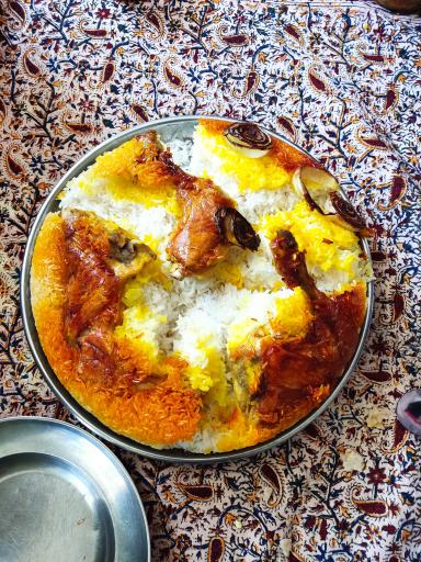 عکس چلوکبابی امام رضا