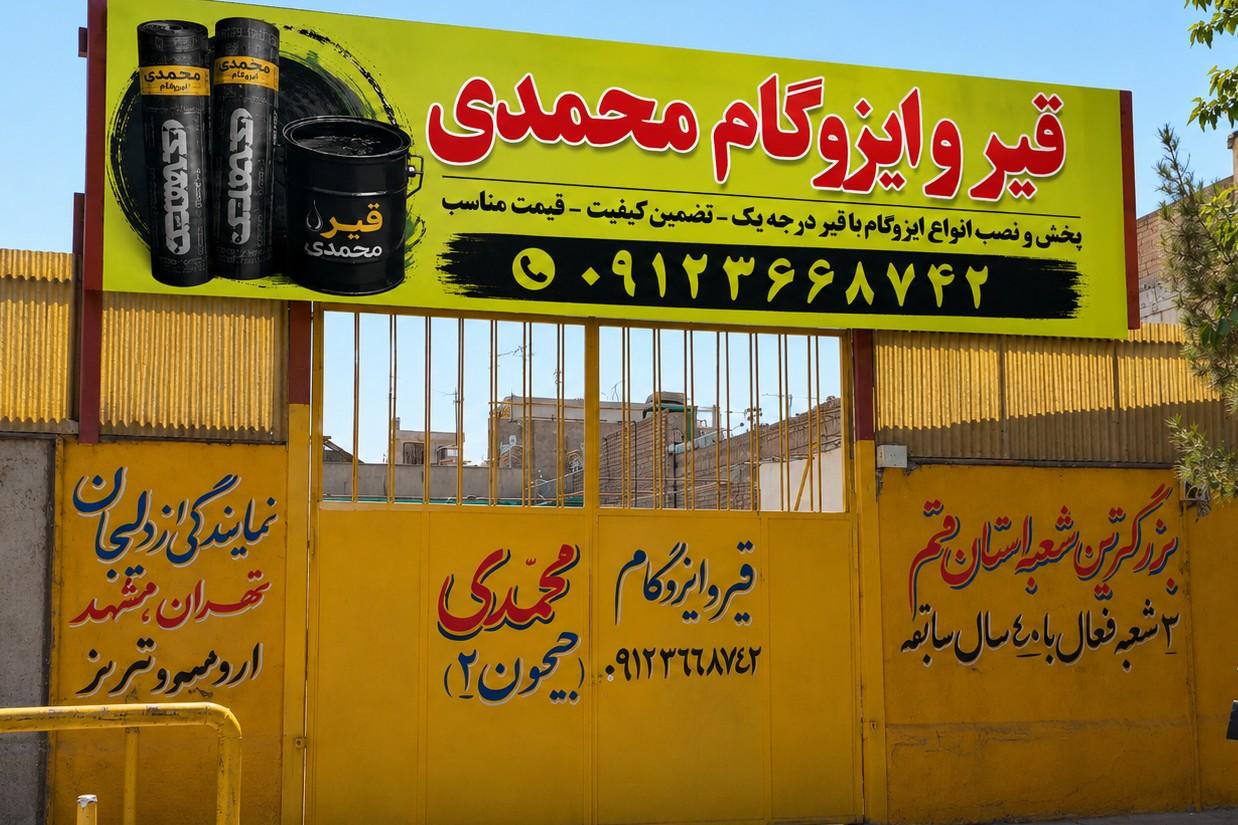 عکس ایزوگام محمدی جیحون ۲