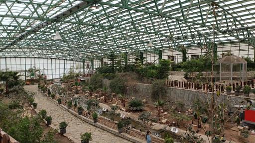 عکس باغ سرپوشیده پرندگان گرمسیری