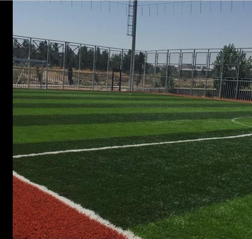 عکس زمین فوتبال حامی