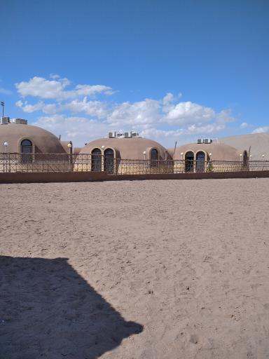 عکس کمپ کویری شهر آفتاب یزد