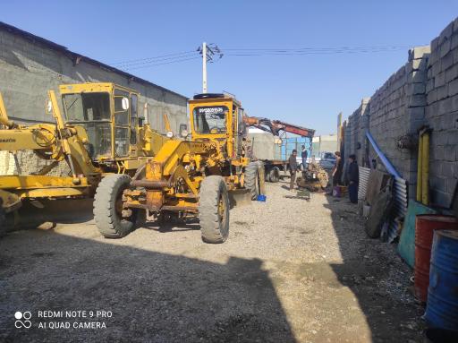 عکس کارگاه ماشین آلات راهسازی حسین طیبی