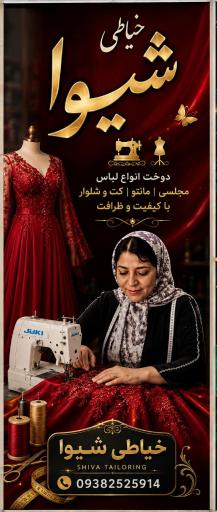 عکس خیاطی شیوا
