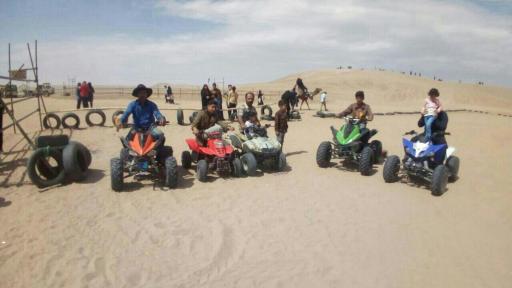 عکس کمپ کویری شهر آفتاب یزد