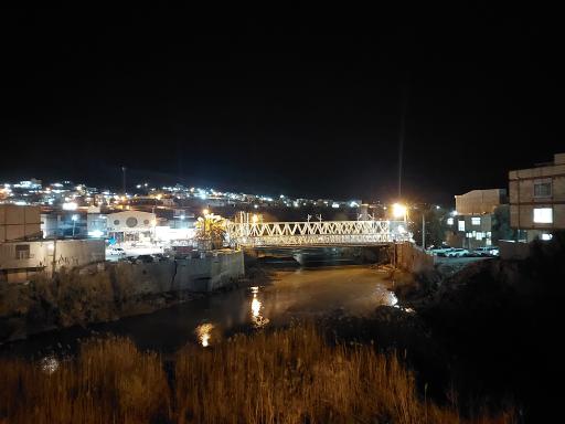 عکس پل فلزی لوشان