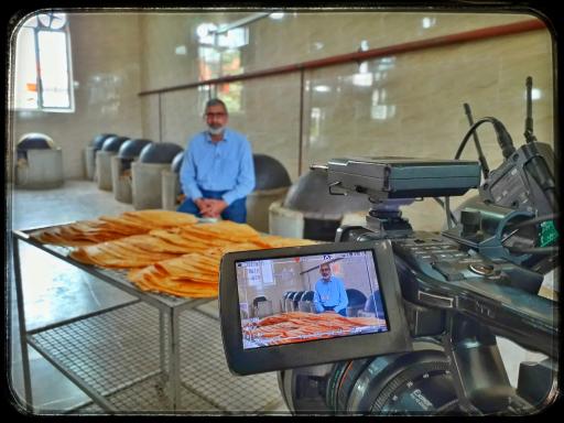 عکس نان تمیجان حاج رسول علیزاده