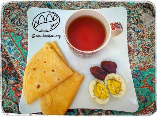 عکس نان تمیجان حاج رسول علیزاده