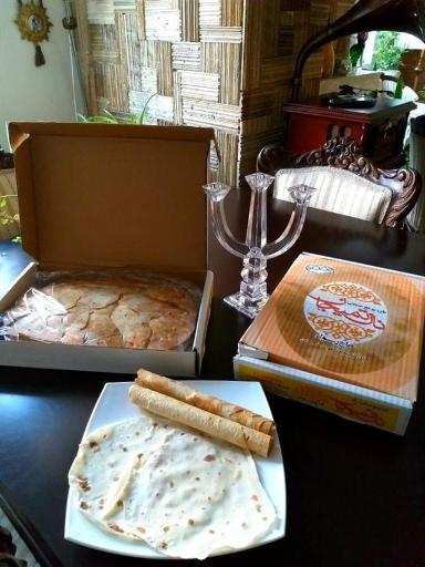 عکس نان تمیجان حاج رسول علیزاده