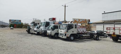 عکس نمایشگاه کامیون مجتبی فراهانی