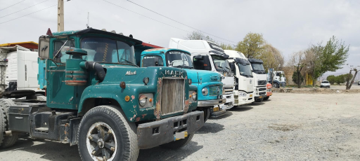 عکس نمایشگاه کامیون مجتبی فراهانی