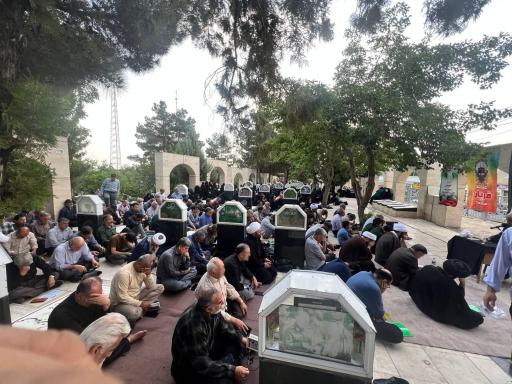 عکس گلزار شهدای طرقبه