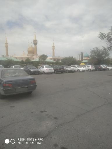 عکس پارکینگ شمالی مرقد امام خمینی