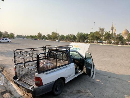 عکس پارکینگ شمالی مرقد امام خمینی