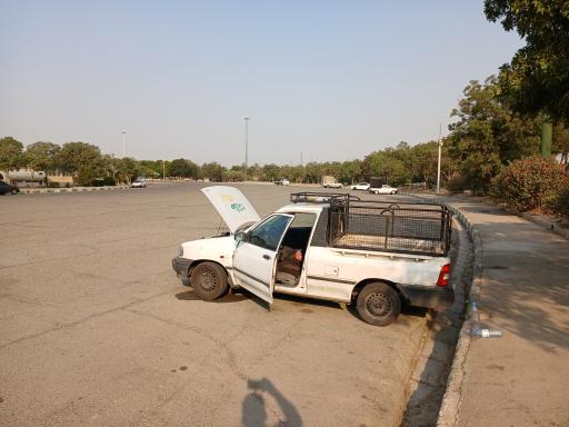 عکس پارکینگ شمالی مرقد امام خمینی