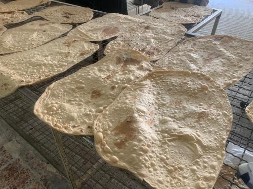 عکس نانوایی تنوری سنتی خرمی