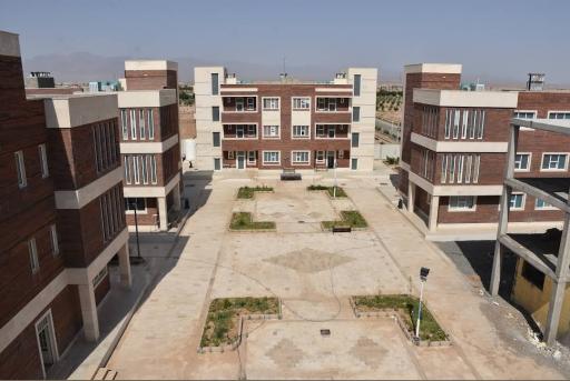 عکس مجموعه خوابگاه‌های دختران دانشگاه میبد