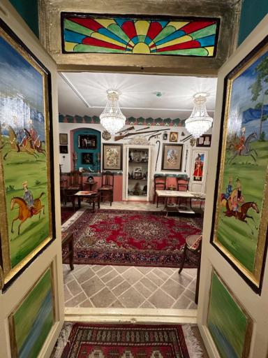 عکس خانه تاریخی نقاشی آتشبار 