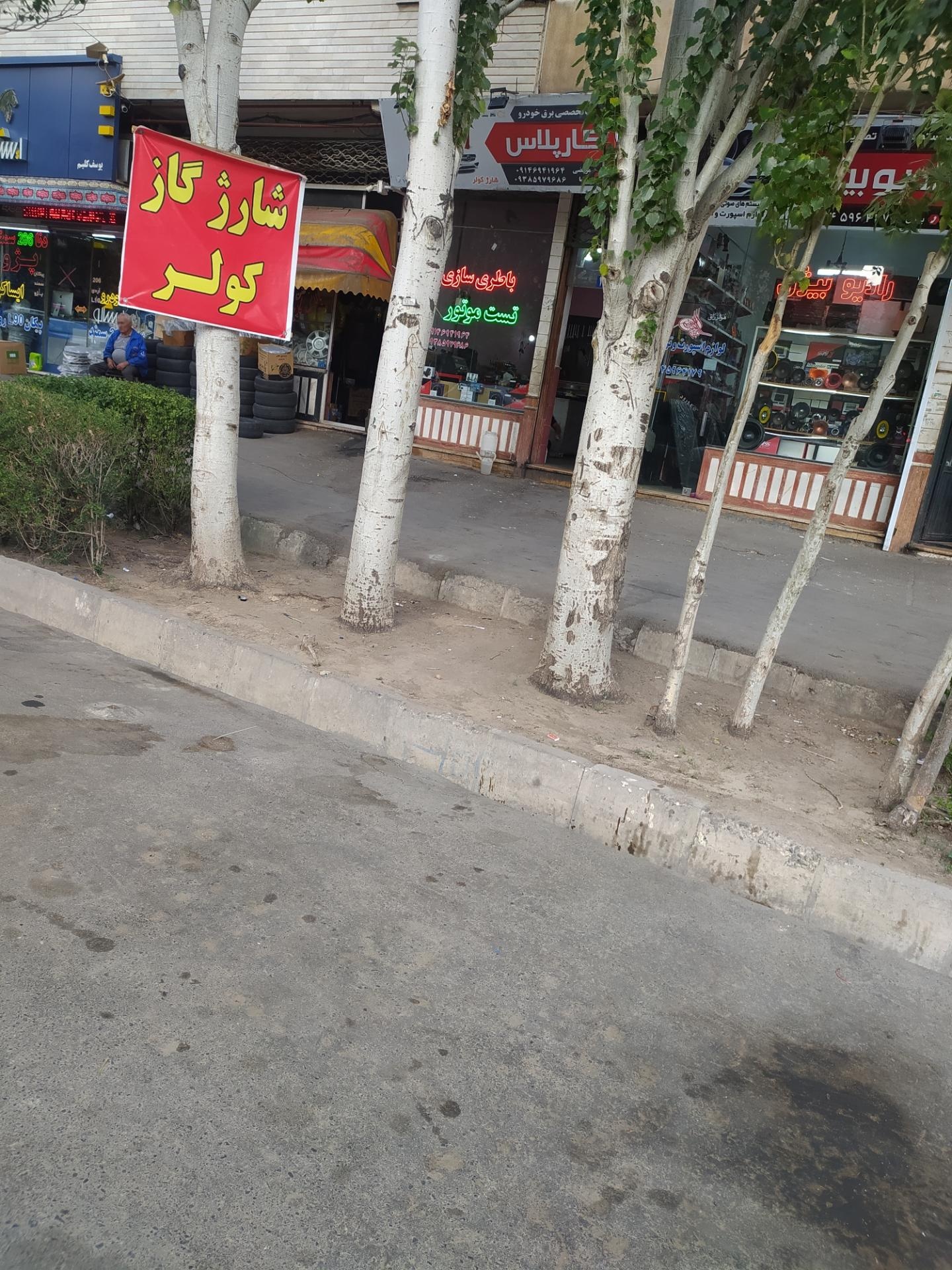 عکس باتریسازی و تست موتور کار پلاس