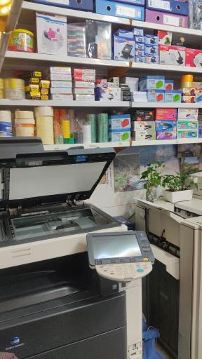 عکس چاپ و لوازم التحریر کرال