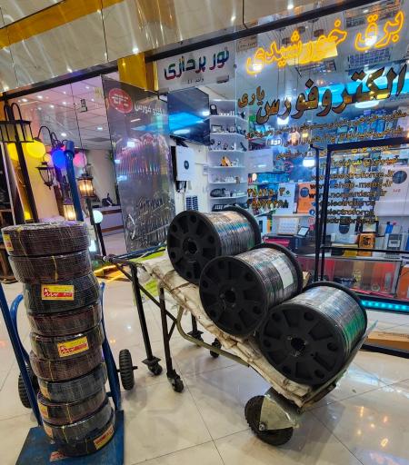 عکس بازار بزرگ برق تبریز