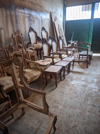 عکس رنگ کاری چوب طاها