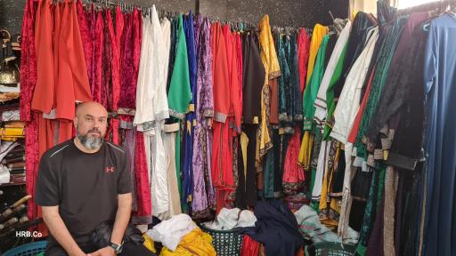 عکس لوازم و لباس تعزیته ناصر آقا بزرگی