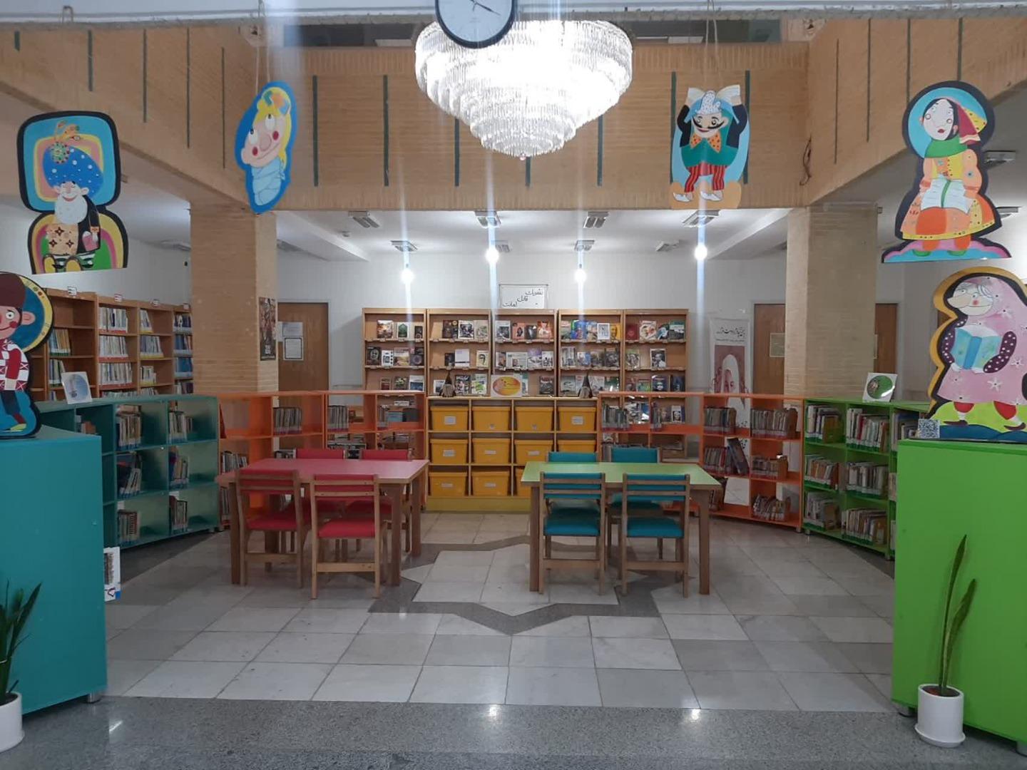 عکس کتابخانه صائب