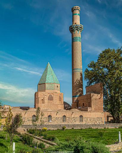 عکس مسجد جامع و حسینیه تاریخی سرشک