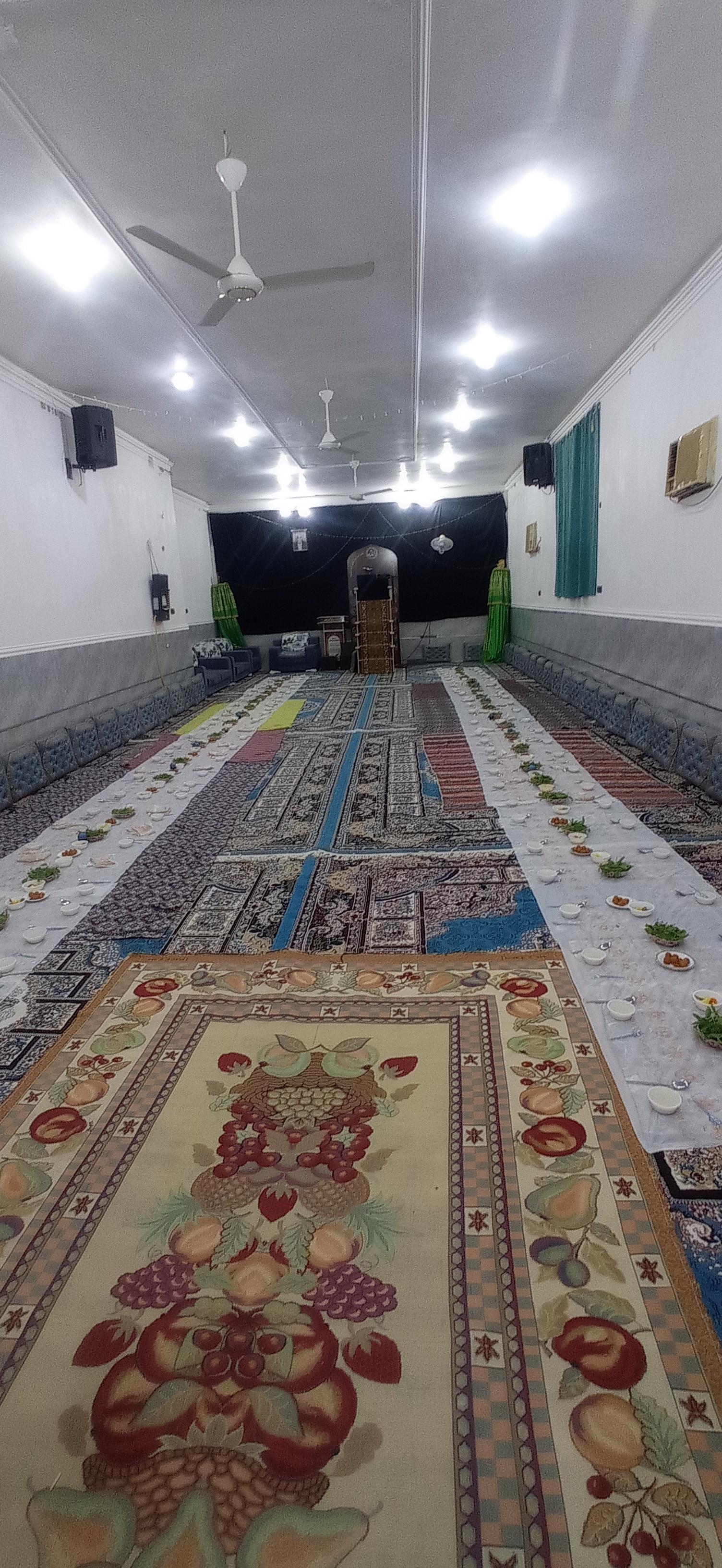 عکس حسینیه رسول اعظم خادم کاظم سلطان حمیداوی