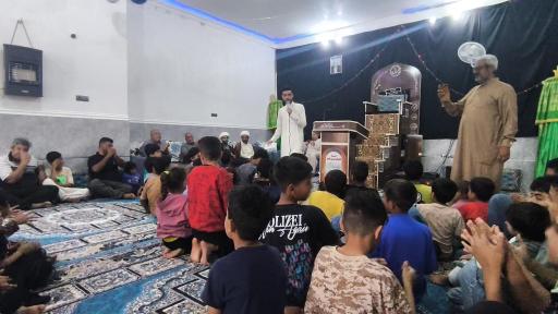 عکس حسینیه رسول اعظم خادم کاظم سلطان حمیداوی