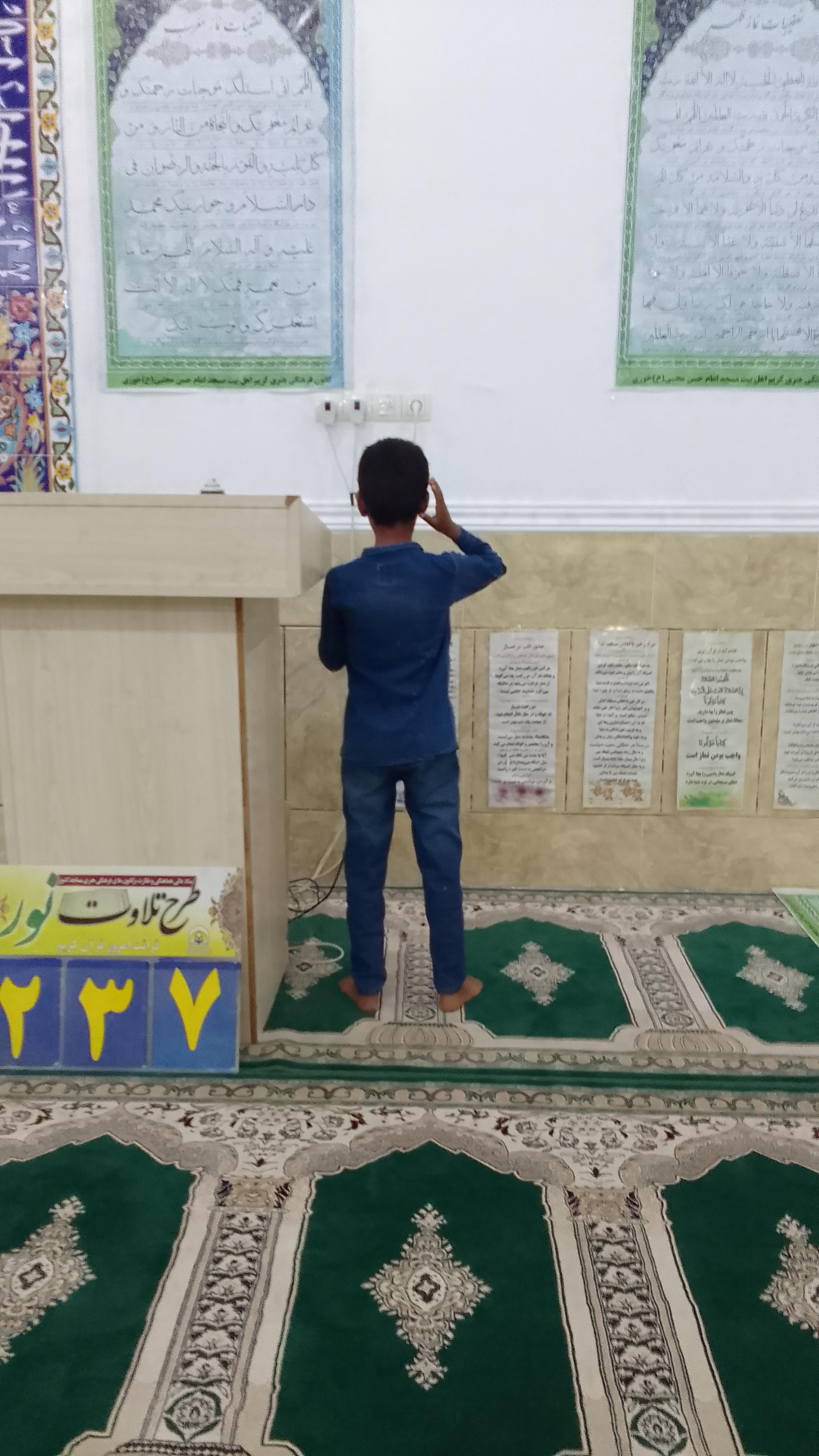 عکس مسجد امام حسن مجتبی (ع) شهر خوزی