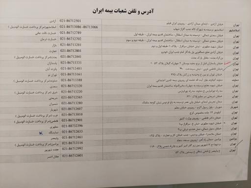 عکس ساختمان بیمه ایران