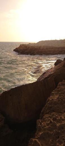 عکس سواحل صخره ای چابهار 