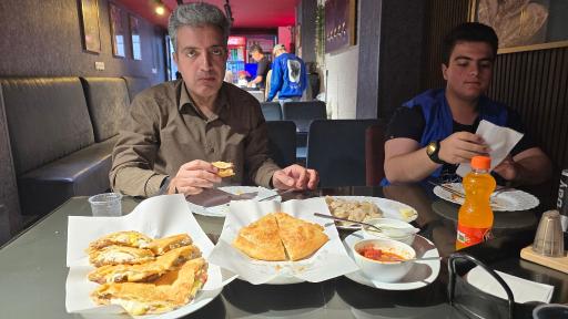 عکس غذای سنتی قزل گل