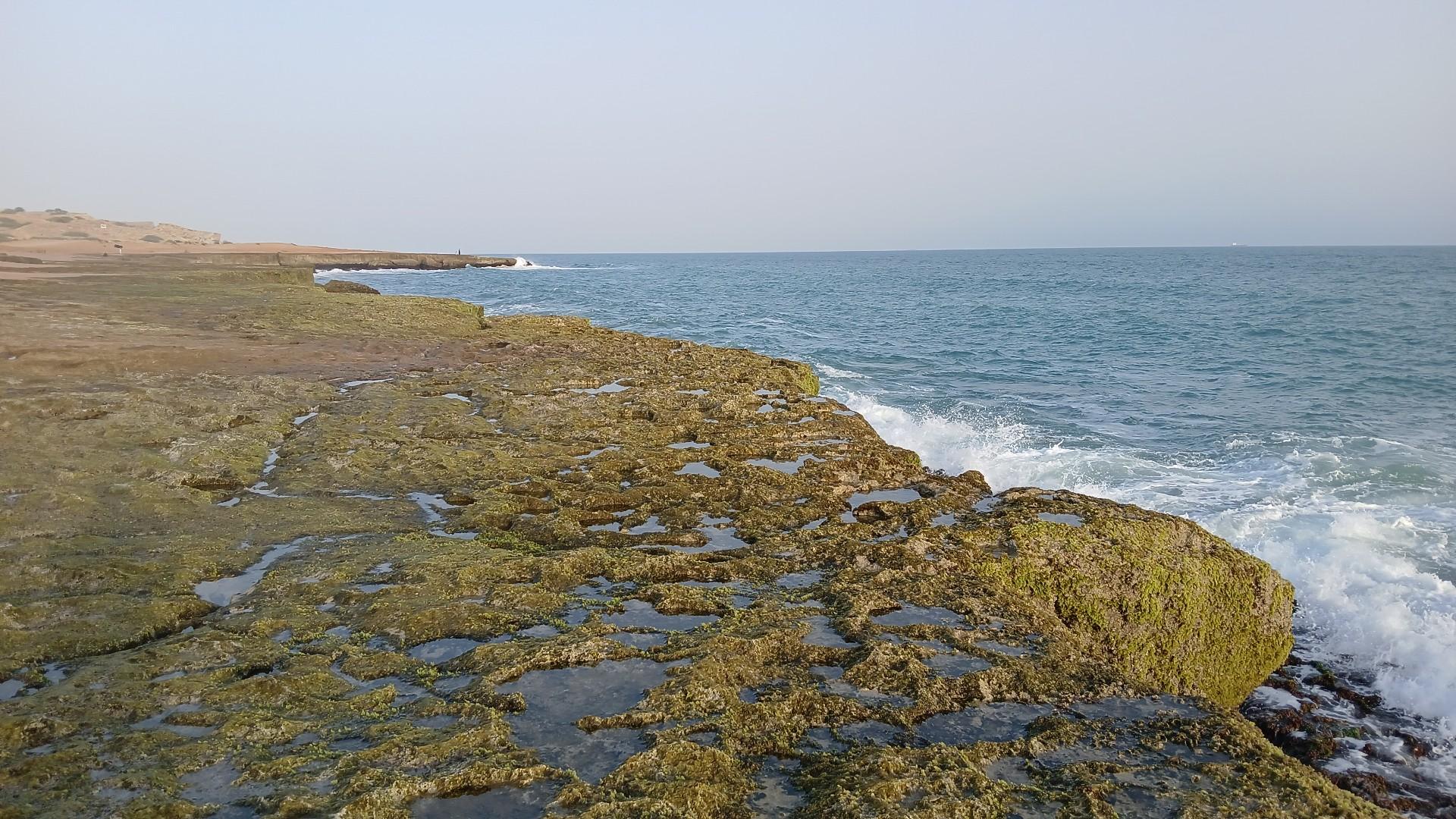 عکس سواحل صخره ای چابهار 