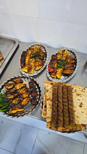 عکس نان داغ کباب داغ نون و ریحون