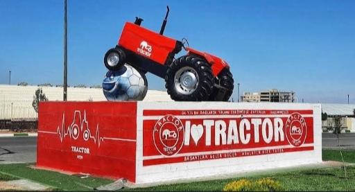 عکس نماد تیم تراکتور