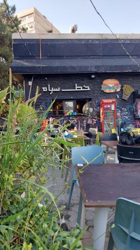 عکس فست فود خط سیاه