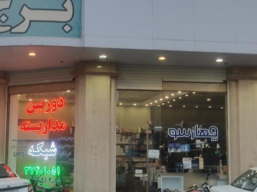 عکس دوربین مداربسته چهارسو