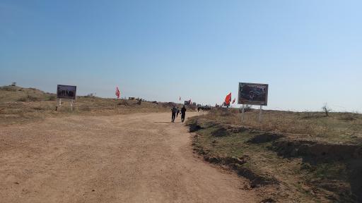 عکس محل شهادت شهید آوینی
