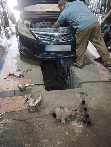 عکس اگزوز و کاتالیزور میرنژاد