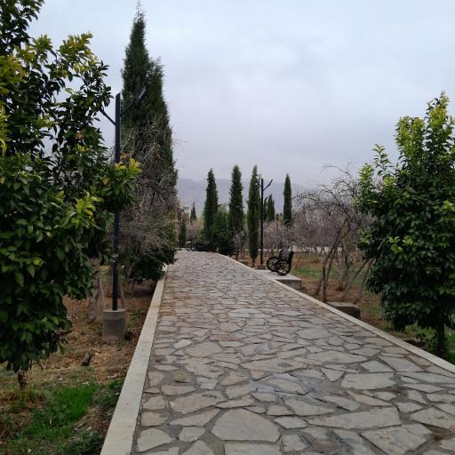 عکس بوستان باغ سیب زار