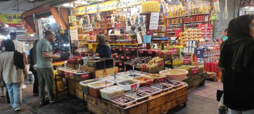 عکس بازار سنتی رامسر