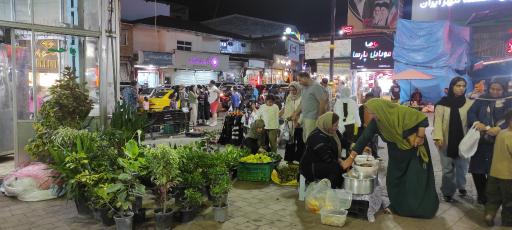 عکس بازار سنتی رامسر