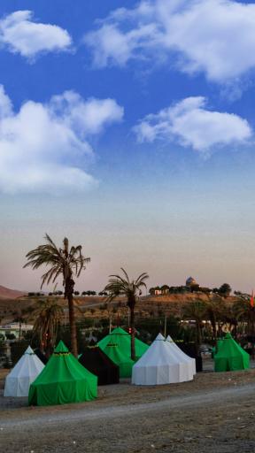 عکس میدان خیمه گاه طاقانک