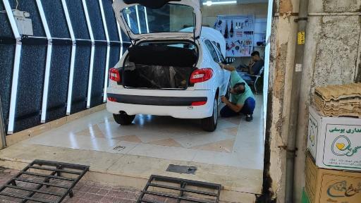 عکس کارشناسی و تشخیص رنگ خودرو تهرانپارس