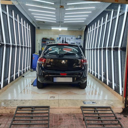 عکس کارشناسی و تشخیص رنگ خودرو تهرانپارس