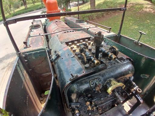 عکس ماشین دودی  پارک ملت (لوکوموتیو‌های بخار خط تهران و شهر ری )