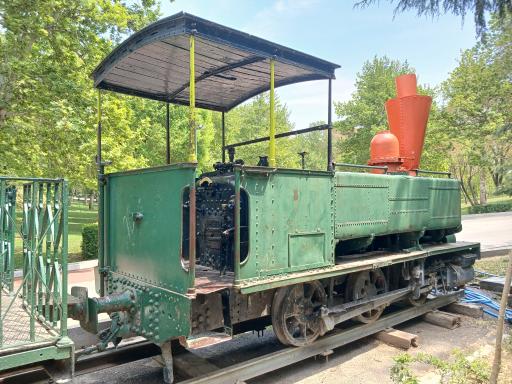 عکس ماشین دودی  پارک ملت (لوکوموتیو‌های بخار خط تهران و شهر ری )