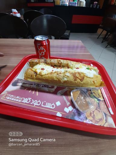 عکس فست فود کنجد